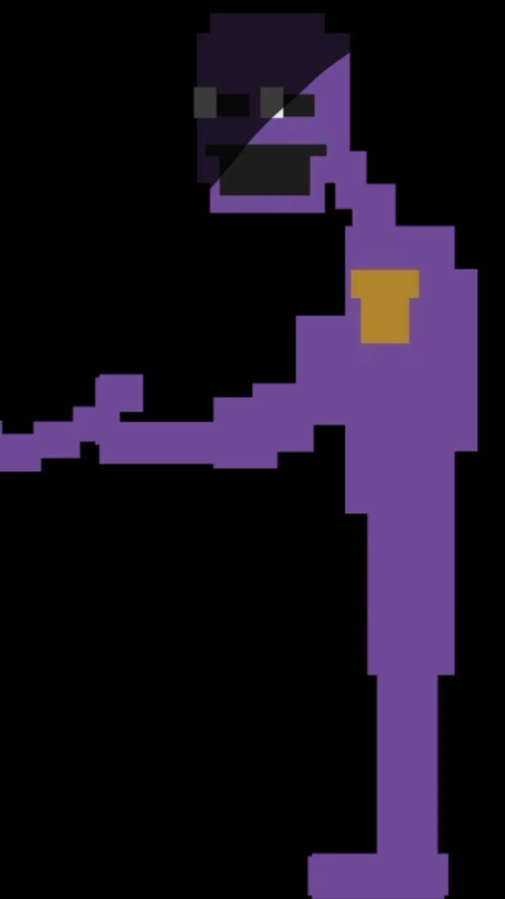 ai character: PURPLE GUY >:] background