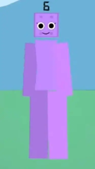 ai character: numbermonster 6 background