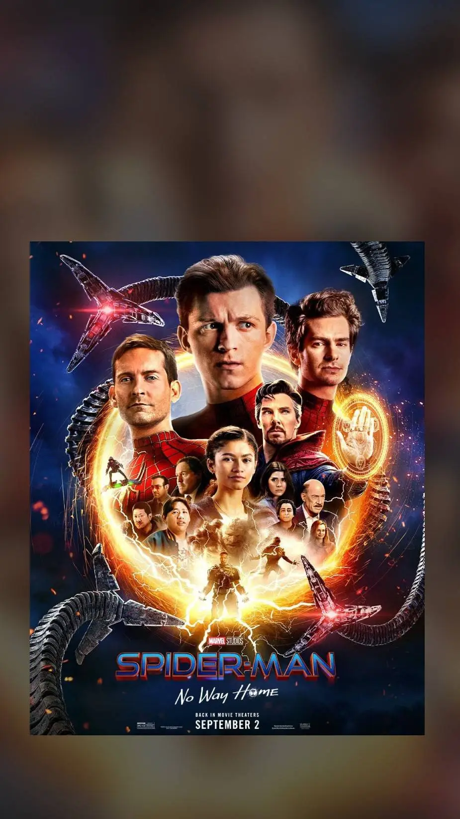 ai character: spiderman: no home background