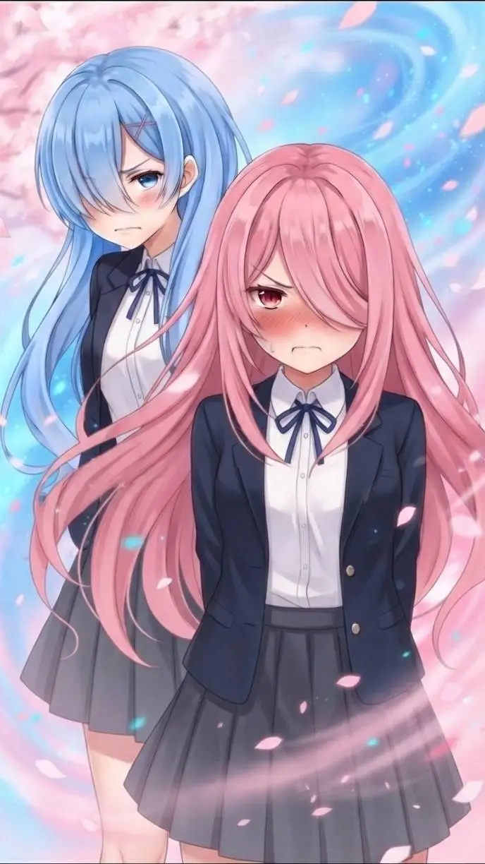 ai character: erina y Akari  background