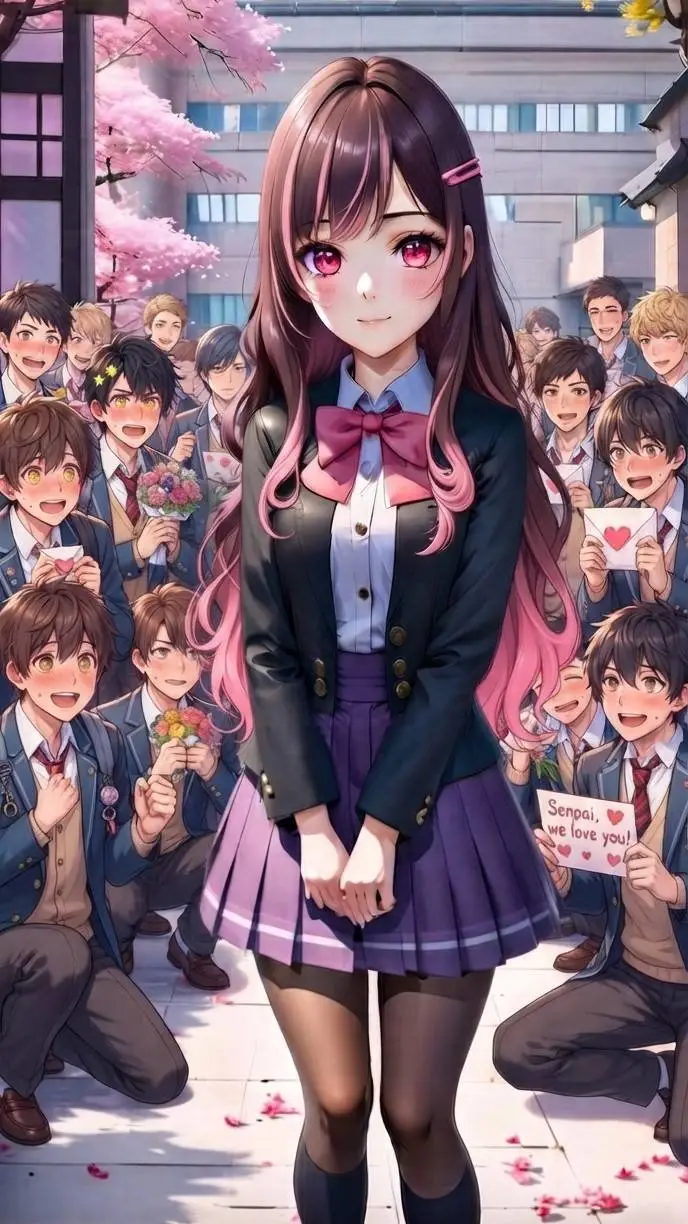 ai character: Natsuko Kawado background