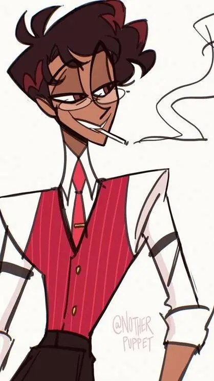 ai character: Human Alastor  background
