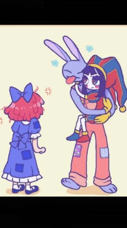 ai character: funnybunnydoll background