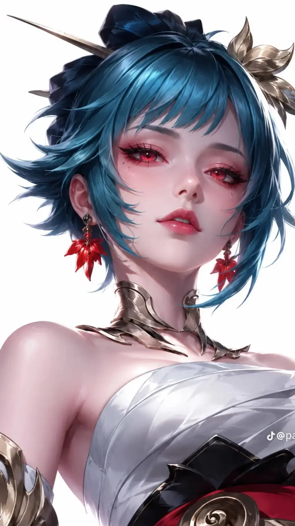 ai character: douma  background