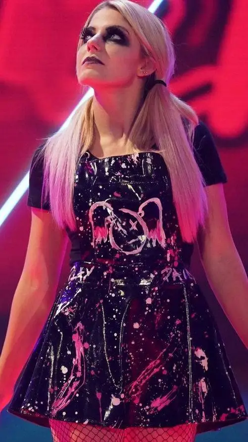 ai character: Alexa bliss  background