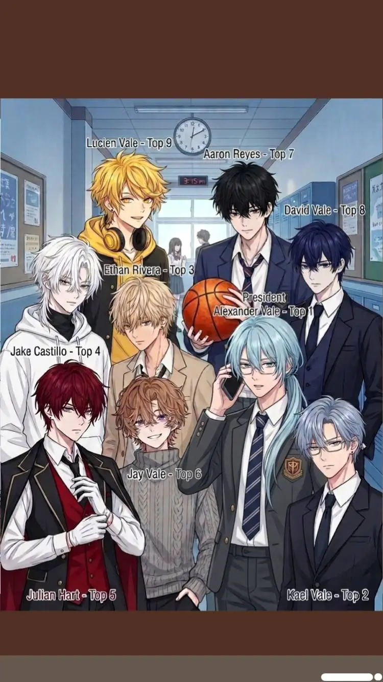 ai character: 'All boys school' background