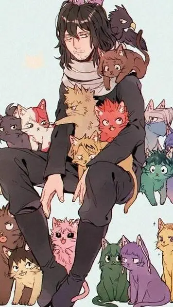 ai character: MHA X MY OC background