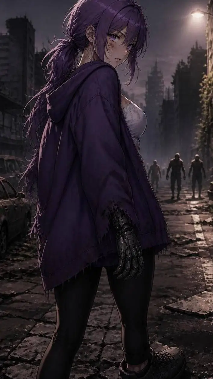 ai character: Dusk background