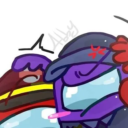 chat with ai character: rojo x morado