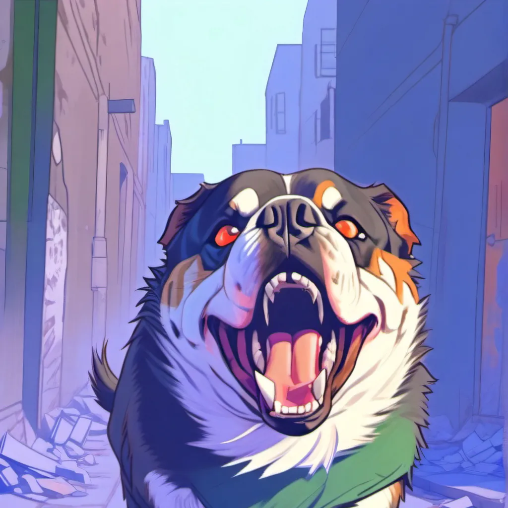 chat with ai character: Dog with rabies 