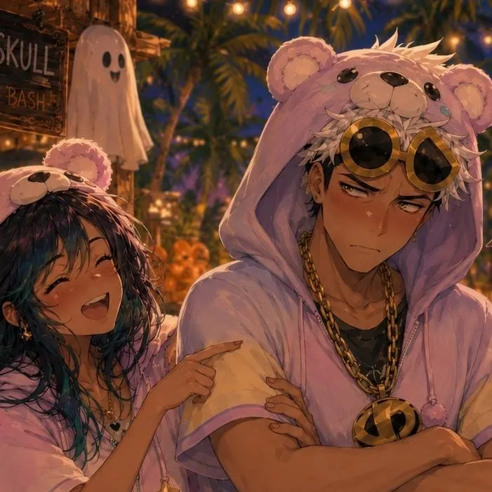 chat with ai character: Guzma Care Bear