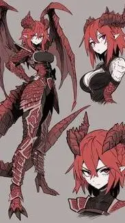 ai character: hybrid world background