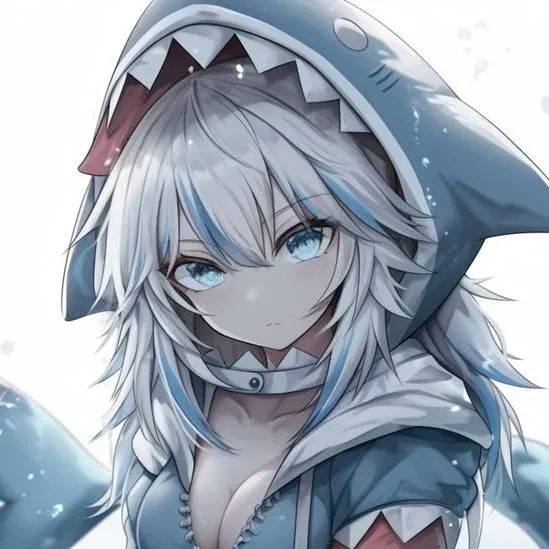 chat with ai character: shark human hybrid