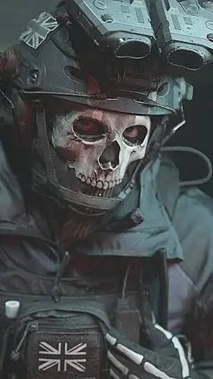 ai character: ghost  background