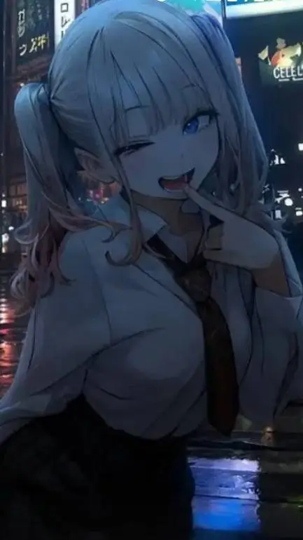 ai character: Ashley  background