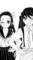 ai character: KNY pareja background