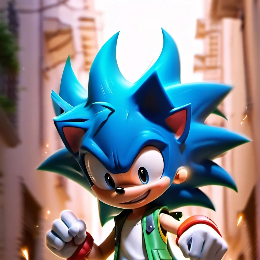chat with ai character: Sonic in 🏫