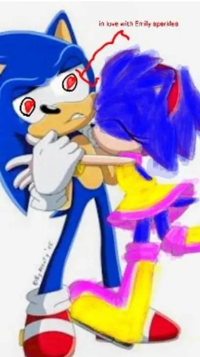 ai character: Emily x Sonic  background