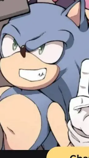 ai character: Maya &sonic background