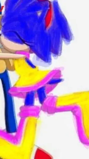 ai character: Sonic  crewmansion background