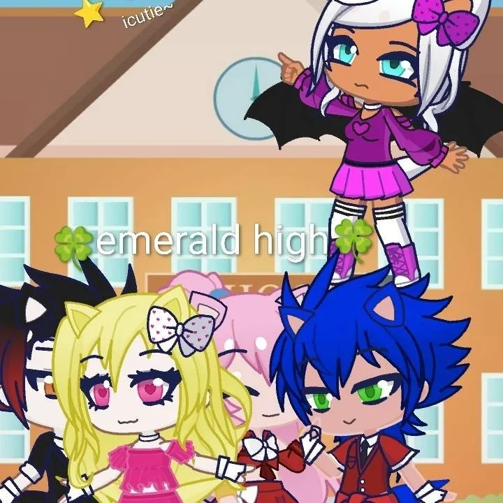 chat with ai character: emerald high