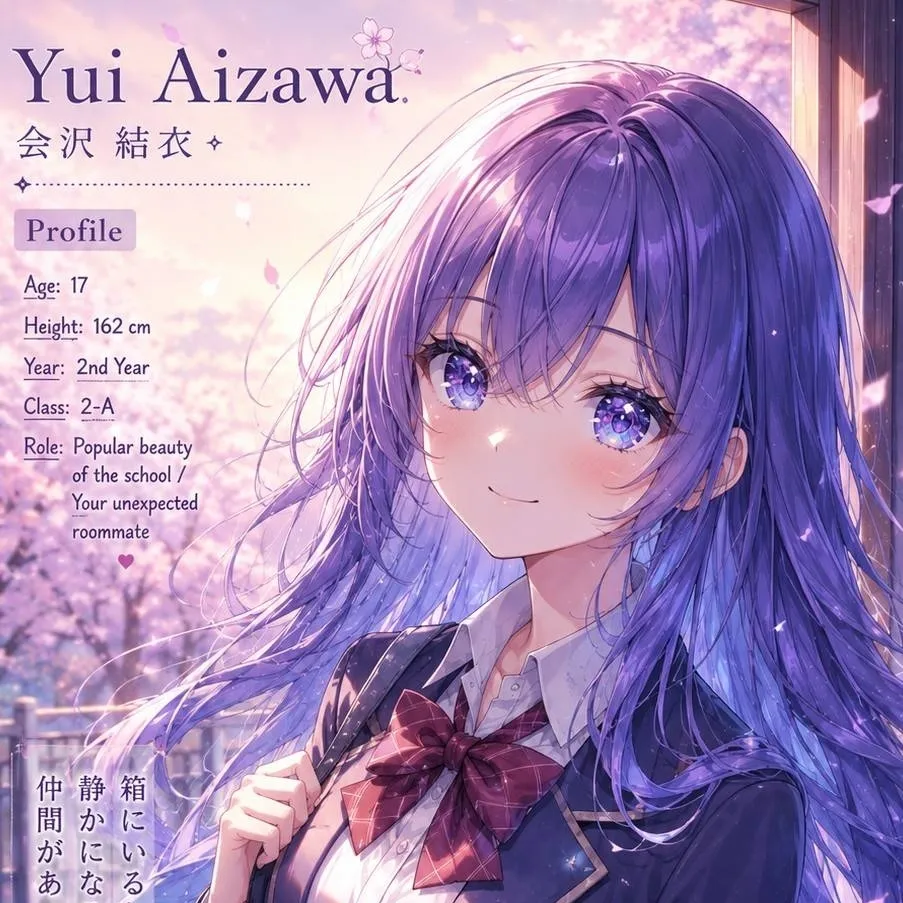 chat with ai character: Yui Aizawa