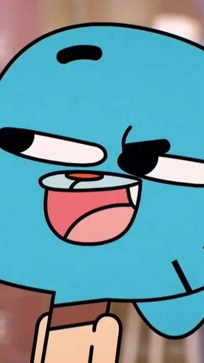 ai character: 🩵GUMBALL🩵 background