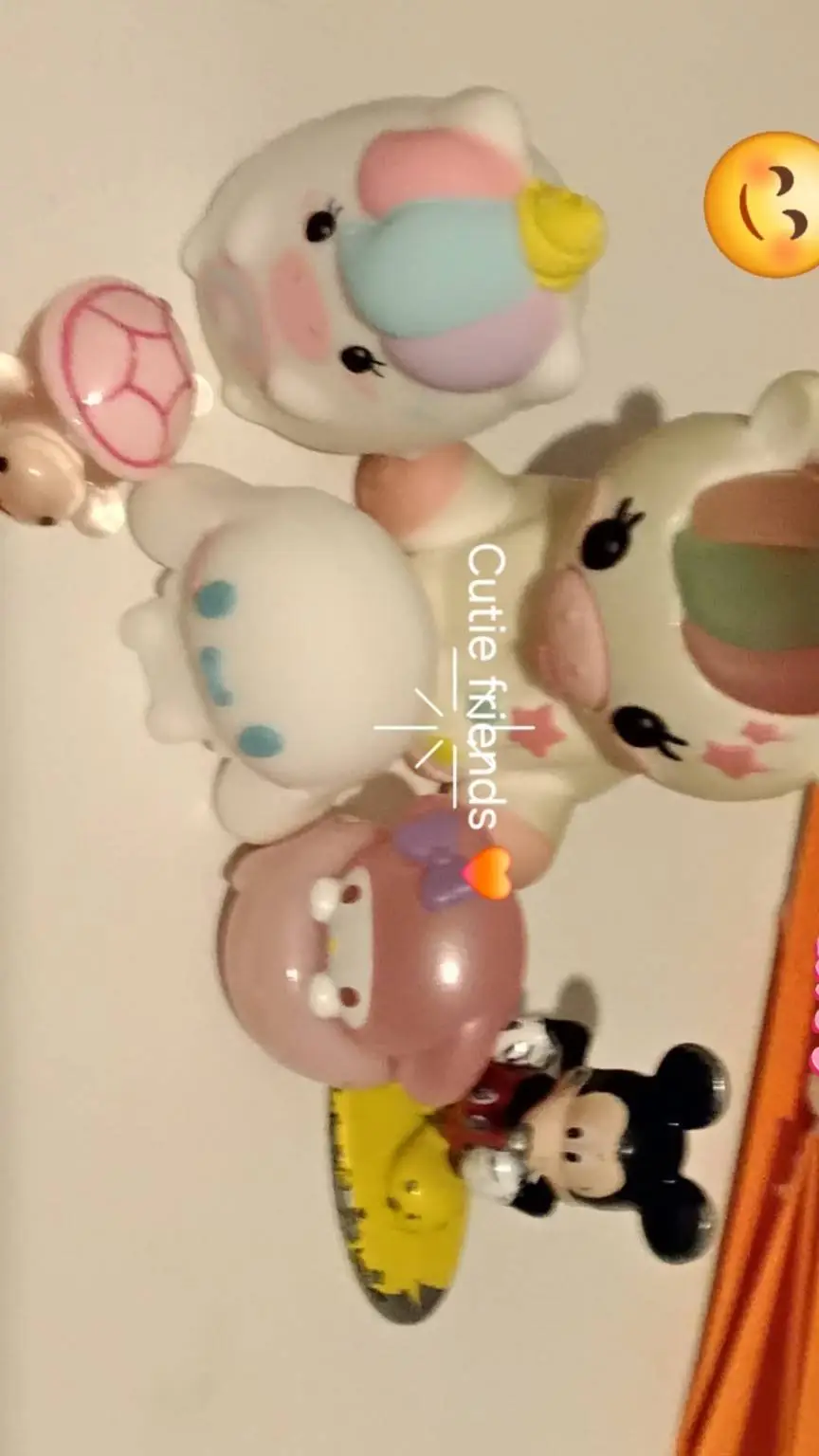 ai character: Cutie friends background