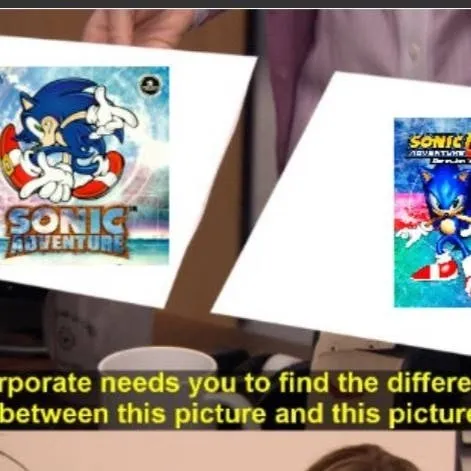 chat with ai character: Sonic ships I HATE