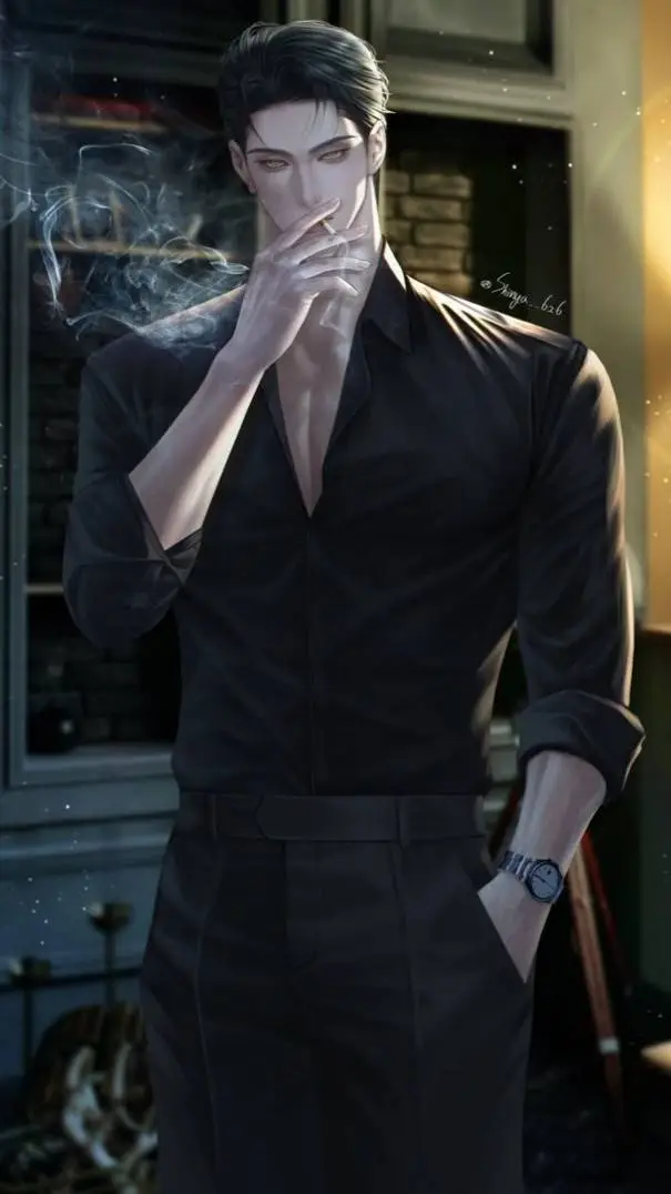ai character: Mafia vampire king background