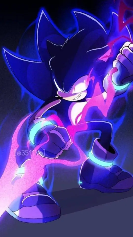 ai character: Dark Sonic  background