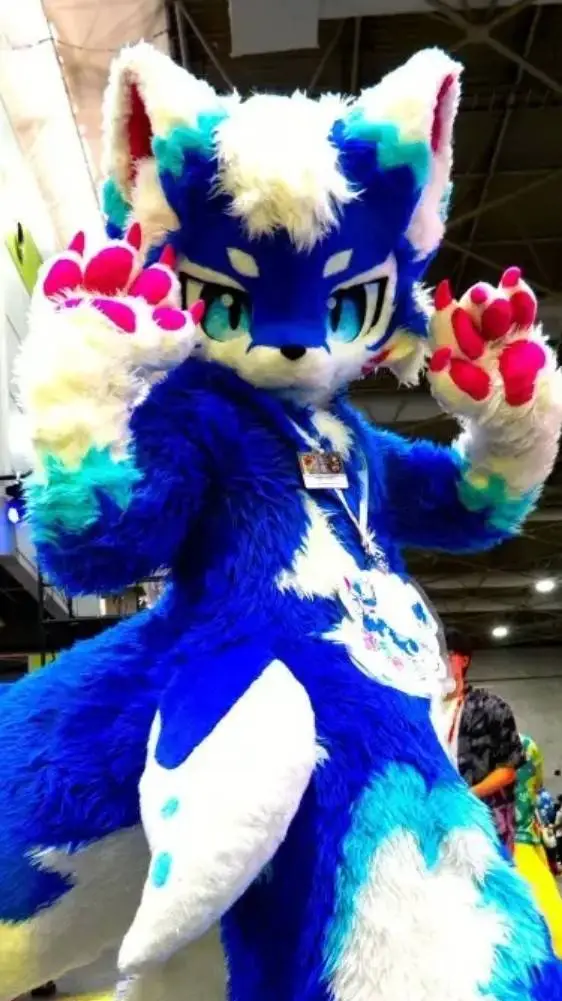 ai character: tiny furry background