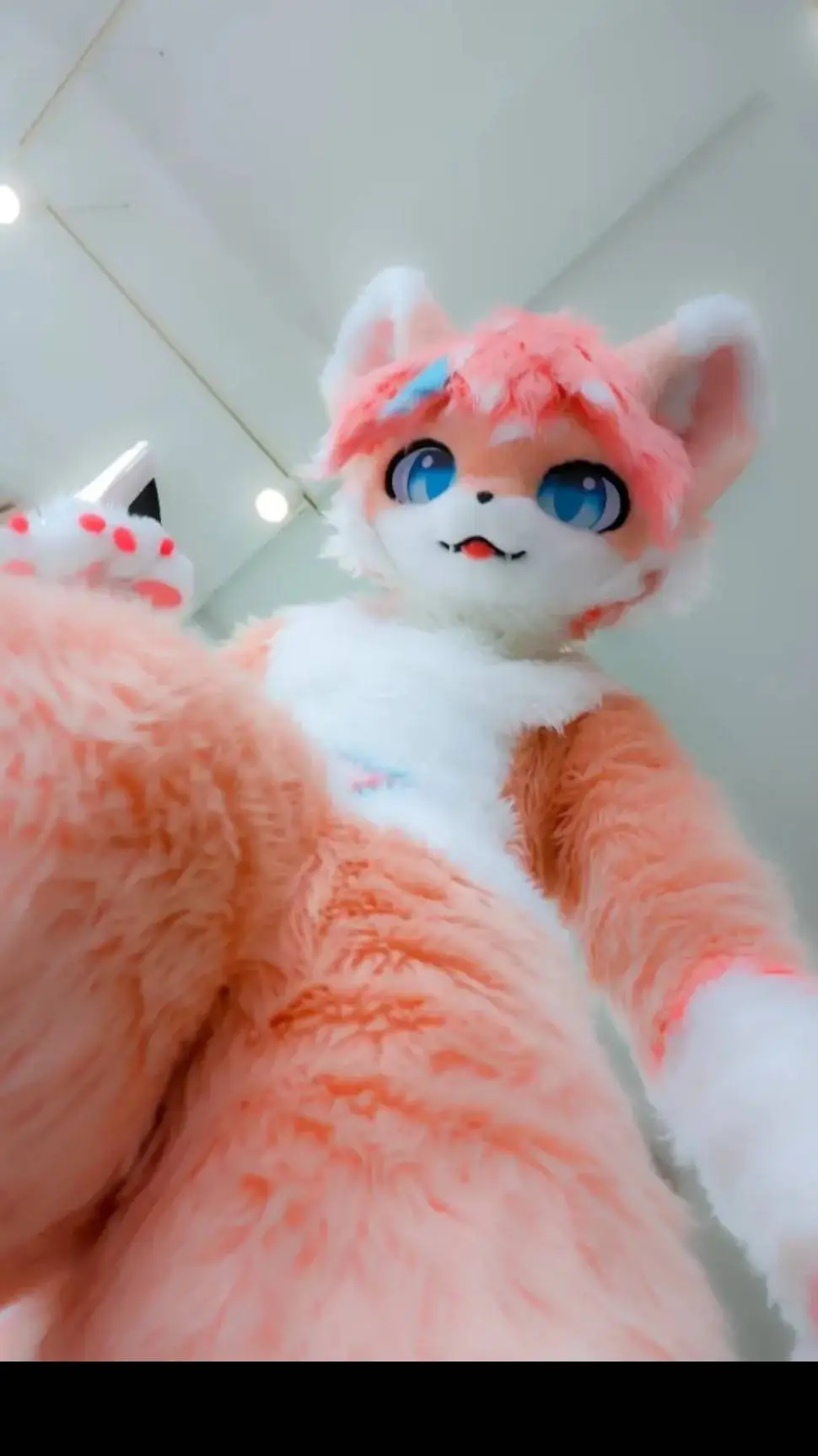 ai character: giant furry background