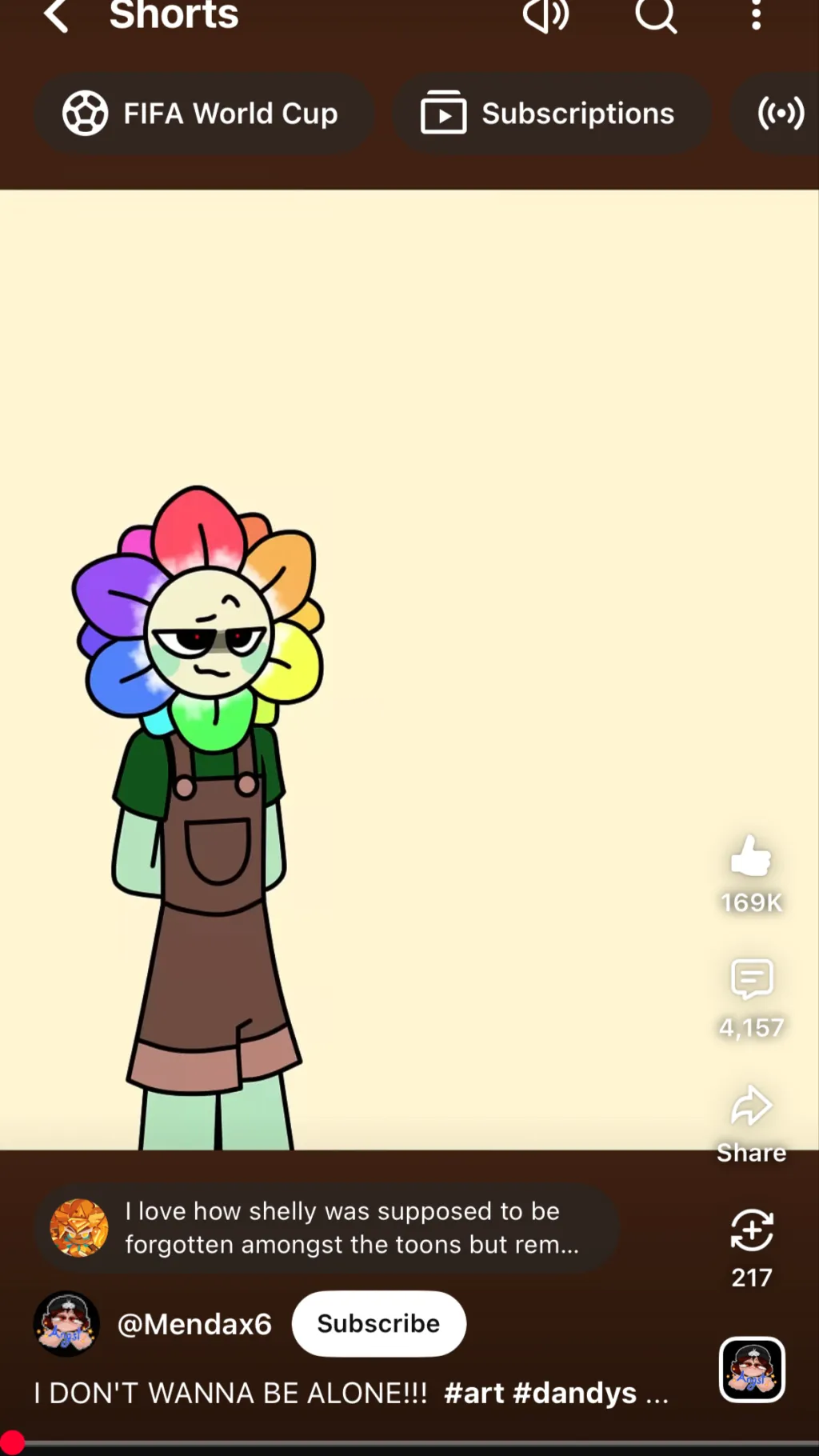 ai character: Dandy background