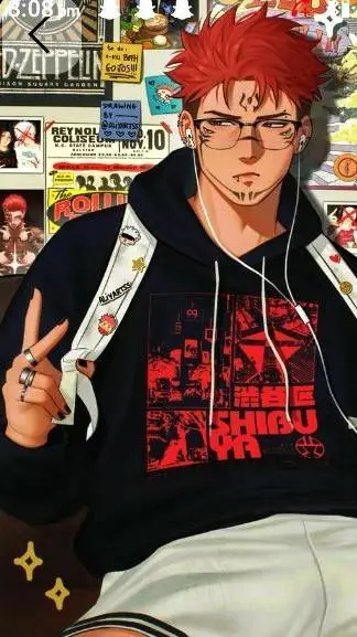 ai character: sukuna in college  background