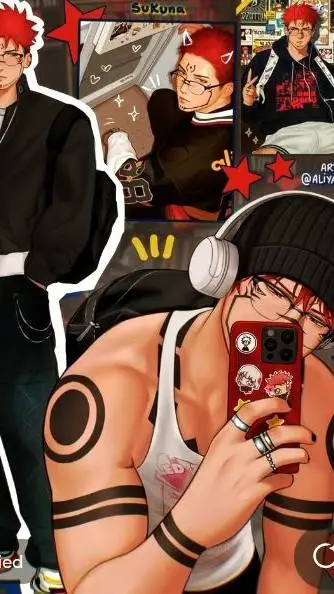 ai character: sukuna your roomie background