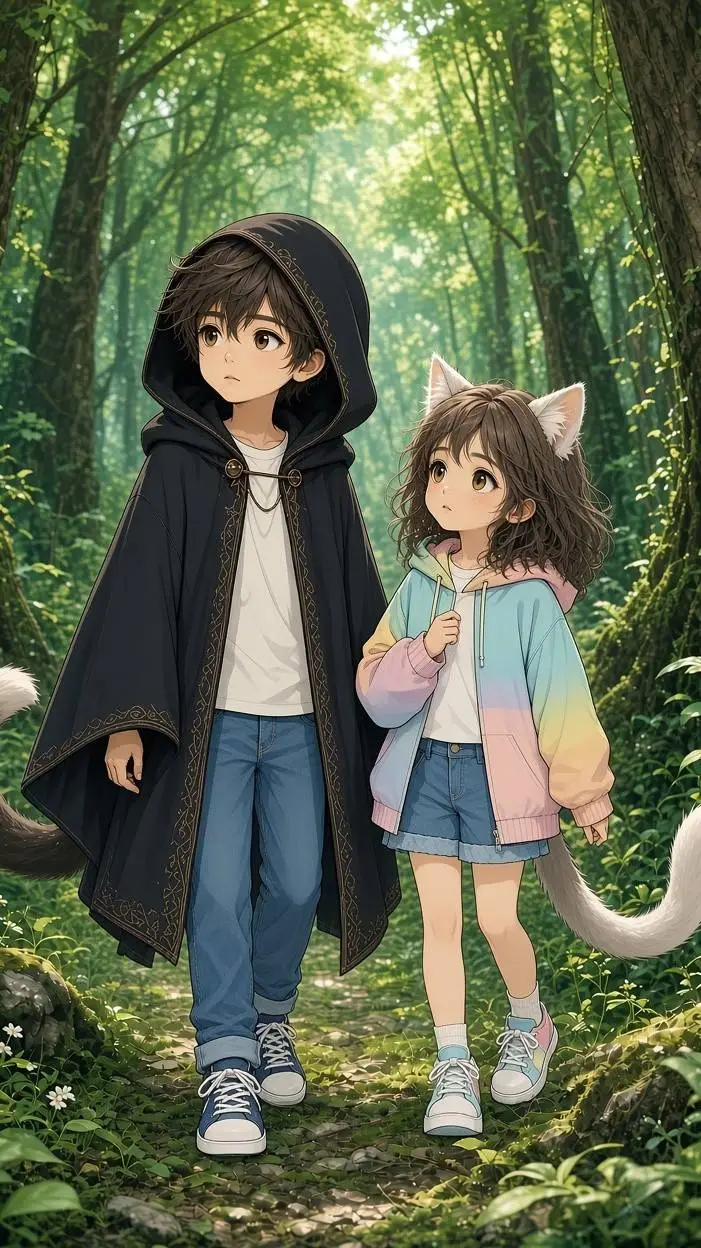 ai character: du &  mia background