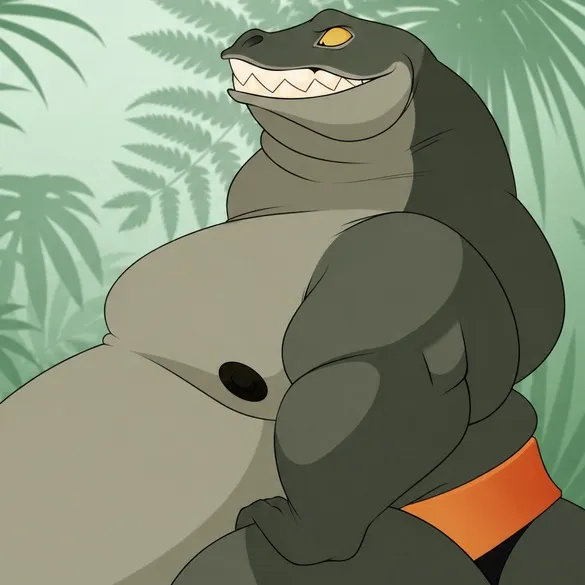 chat with ai character: fat sumo Brutus