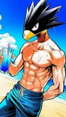 ai character: Tokoyami  background