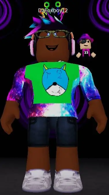 ai character: foxboy12  background