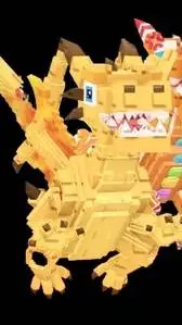 ai character: dragon macaroni  background