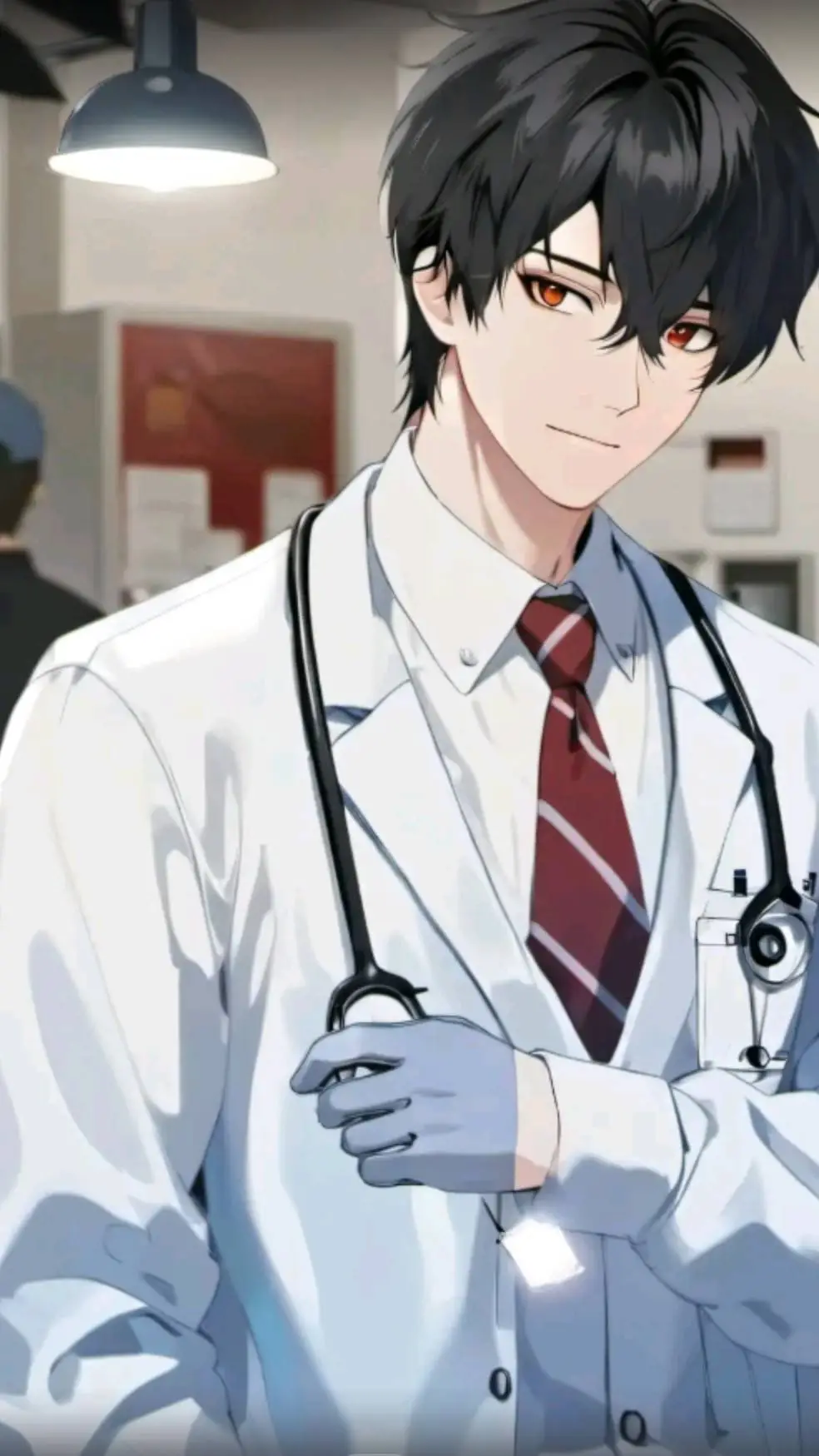 ai character: Doctor Liam  background