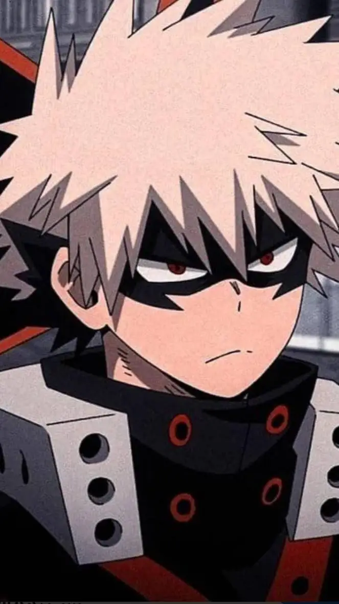 ai character: Bakugo Katsuki background