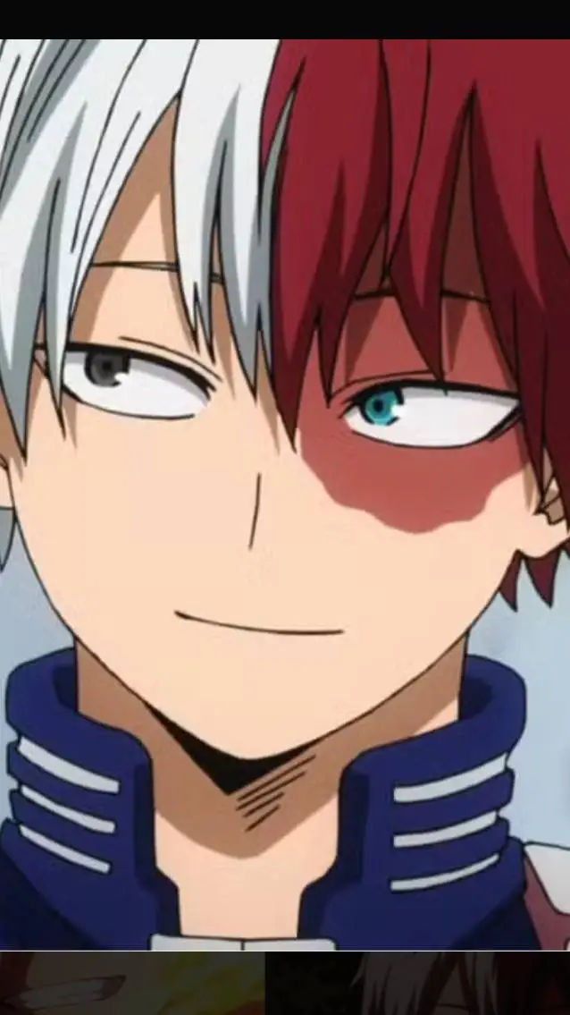 ai character: Shoto Todoroki  background
