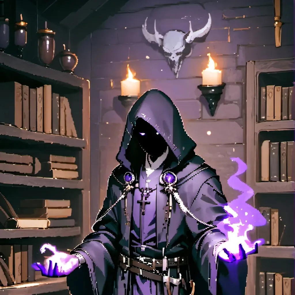 chat with ai character: El Nigromante