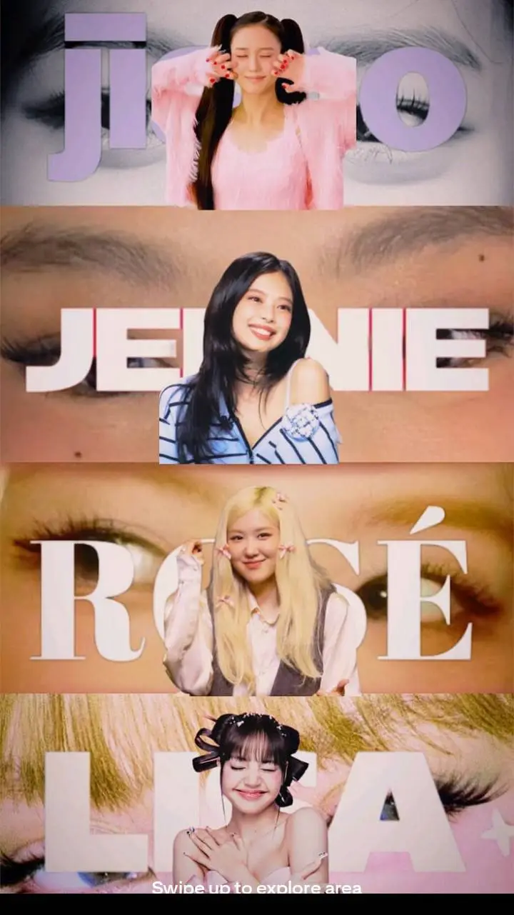 ai character: Blackpink background