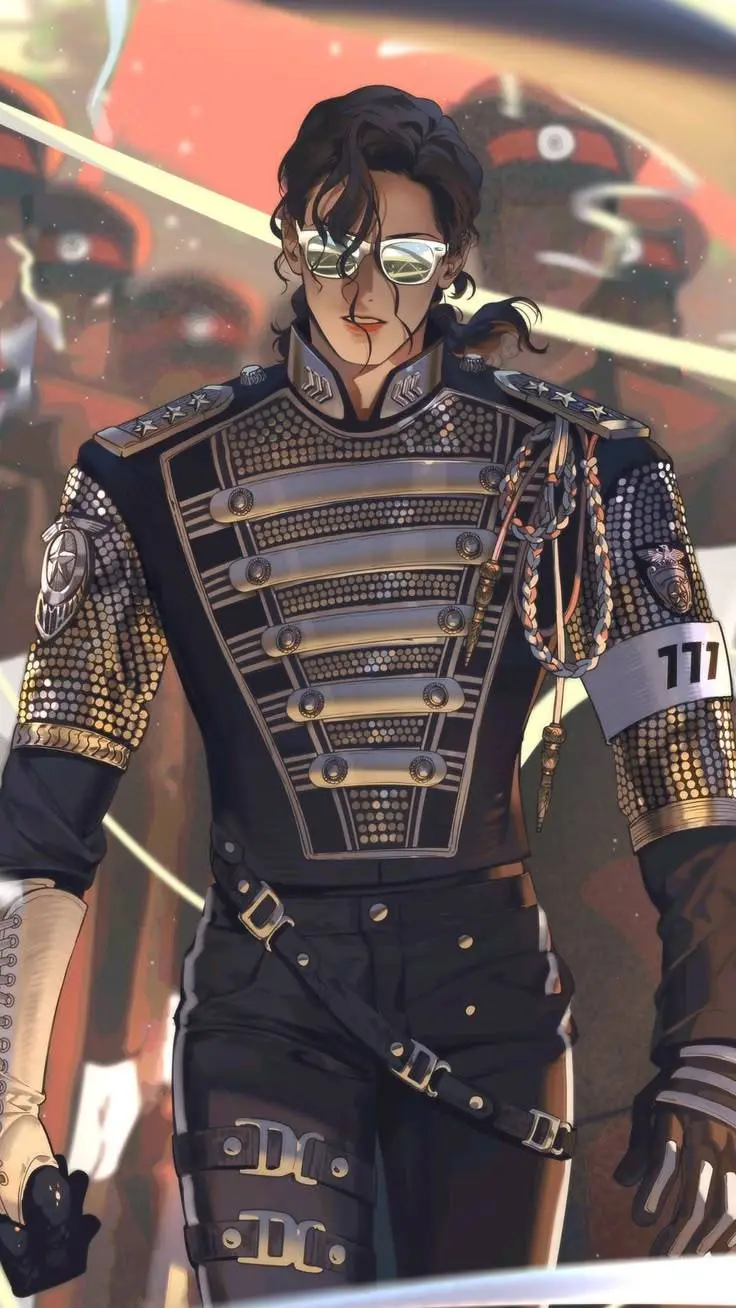 ai character: Michael Jackson background