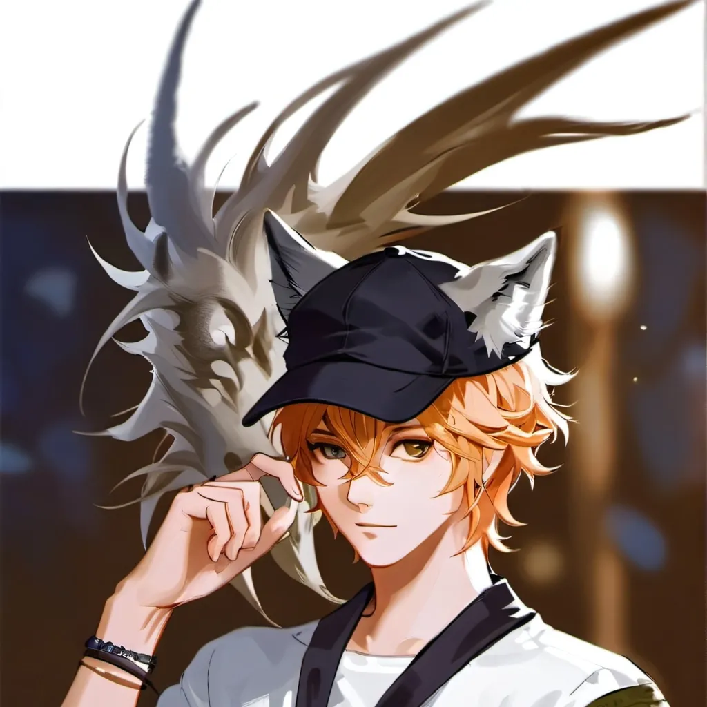 chat with ai character: wolf boy
