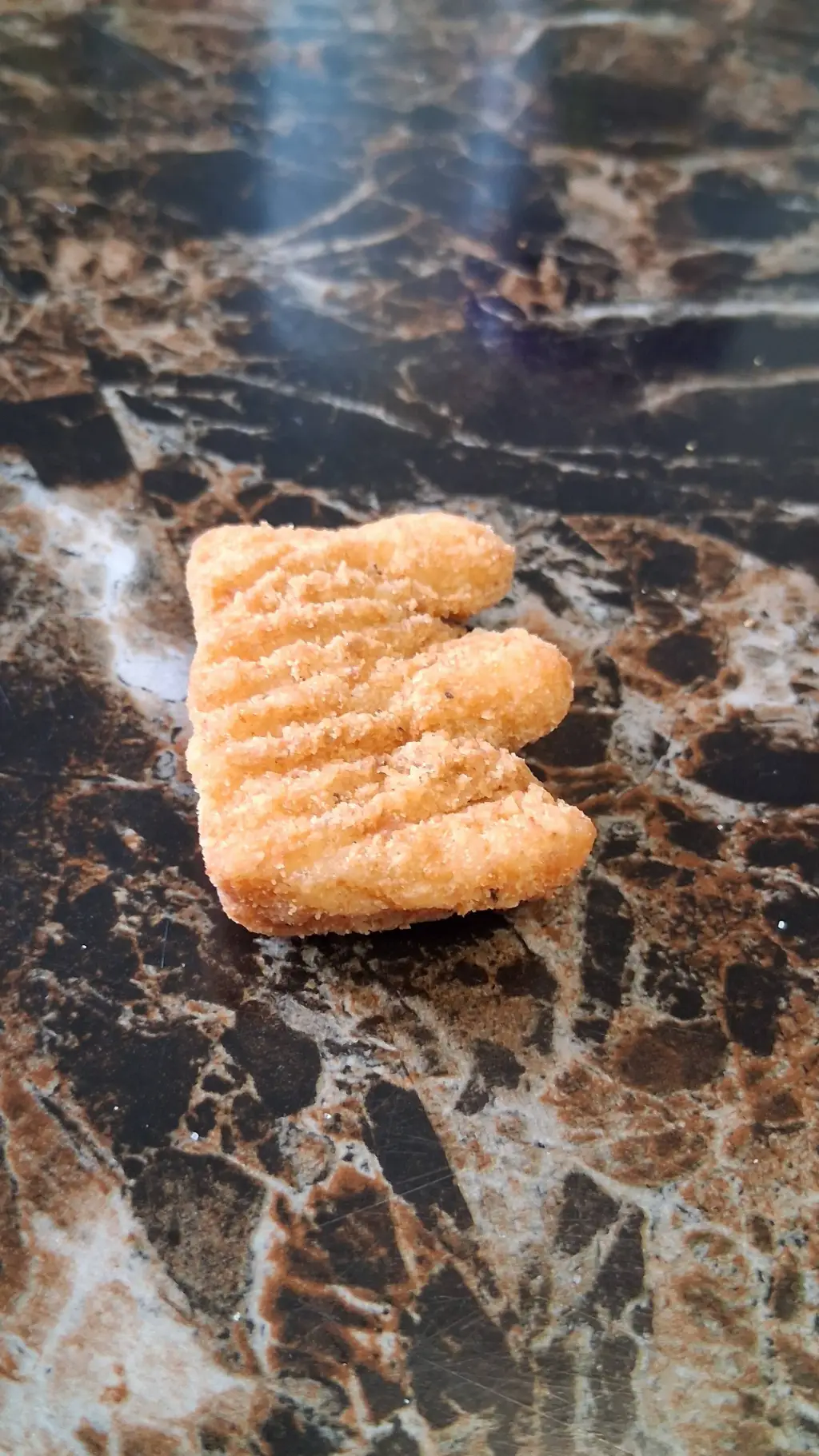 ai character: burger king nugget background