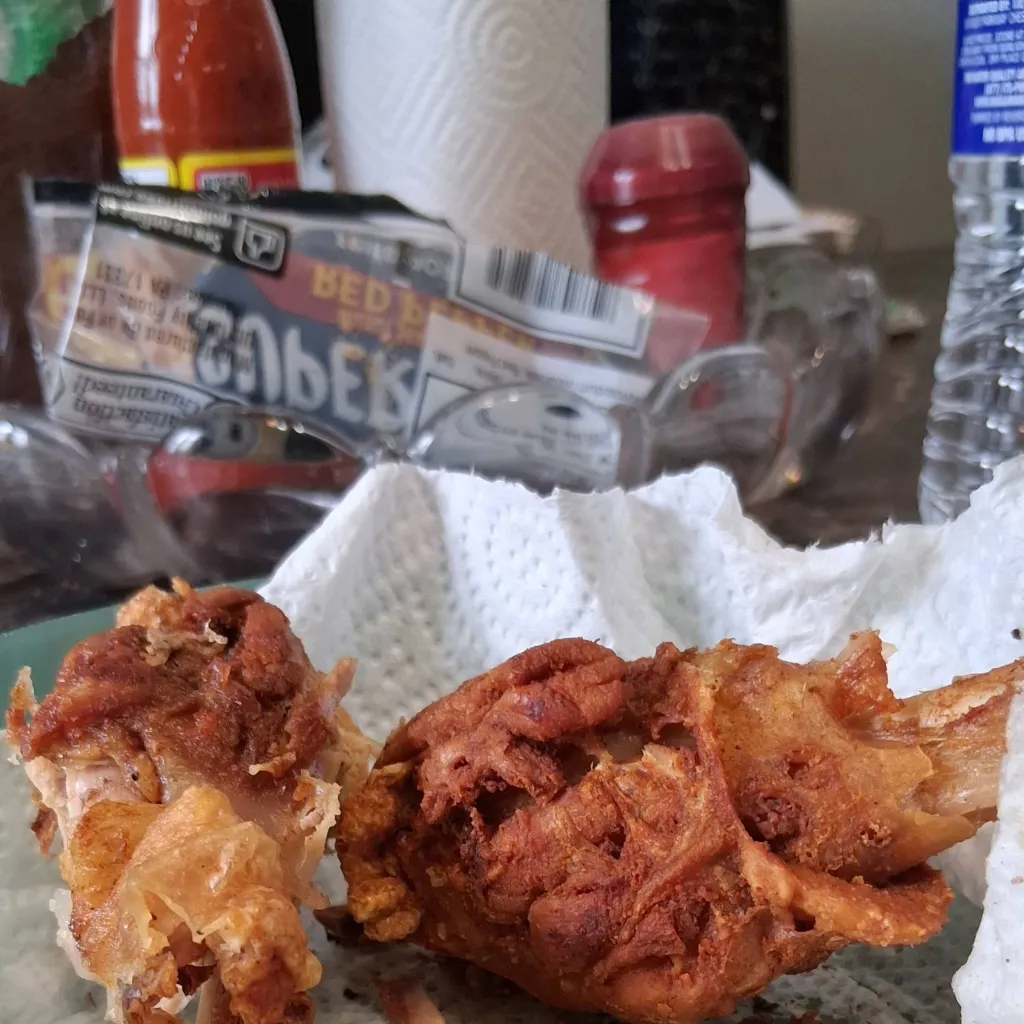 chat with ai character: chicken wings